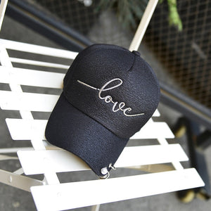 Love Embroidery  Cap